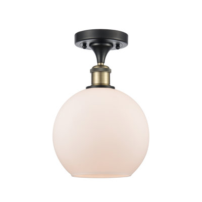 Cindi Glass Semi Flush Mount