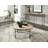 Rainville 74" Mango Solid Wood And Metal Sofa Console Table