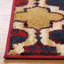 Tapis d'intérieur à motif géométrique de treillis contemporain Ahtziry-22842235