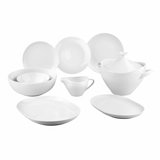 Saldivar 24 Piece Porcelain China Dinnerware Set - Service for 6