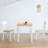 Charlynn Small Wooden Modern Farmhouse Rectangular Dining Table-1041262795