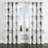 Rustic Lodge Velvet Curtains - Mountain Lodge Gray Whisper Plaid Grommet Curtain - 1 Panel-1349869149-1349869147