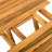 Adjustable Length Foldable Wood End Table, Finish, Smooth Surface, Long - Term Use Lasting