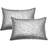 Grey Leopard Print Pillowcase Set With Envelope Closure-1697793080