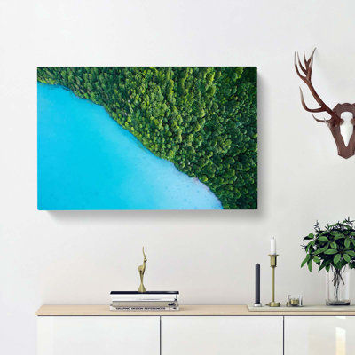 Lake Brienz In Switzerland - Wrapped Canvas