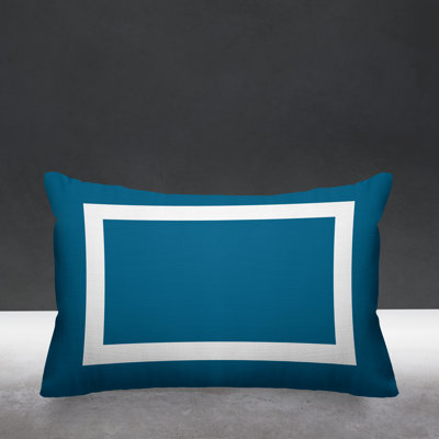 Luella Geometric Outdoor Reversible Throw Pillow
