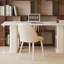 Bureau design avec rangement pour les pieds-1113725182