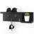 Decorative Key Holder For Wall With Shelf, Entryway Shelf With Hooks Holds-89997205