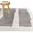 Rectangle Luey Abstract Machine Woven Recycled P.E.T. Area Rug in Gray/Beige-1593070426