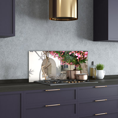 Lotha 50cm W x 100cm L Glass Peel and Stick Panel