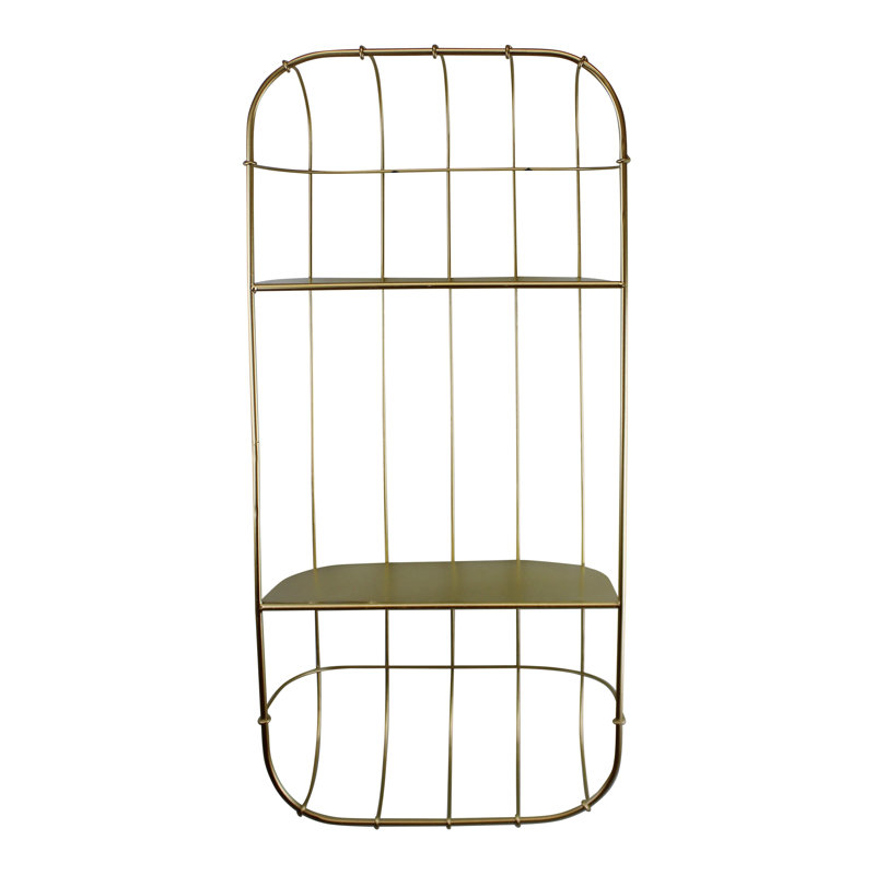 Orear 2 Piece Metal Accent Shelf