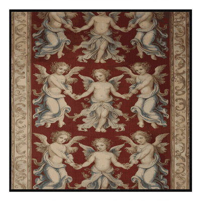Machine Washable French Brown Area Rug