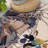 Dichiera Floral Brown/Navy/Cream Non-Slip Rubberback Area Rug-972733596
