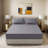 Quilted Fitted Sheet - White - 137×190cm-119304763-119268560