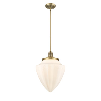 1 - Light Single Drop Pendant Pendant