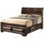 Grand lit avec rangement LaVita G8875A-QB-129408944