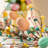 72"L Easter Egg & Berries Garland