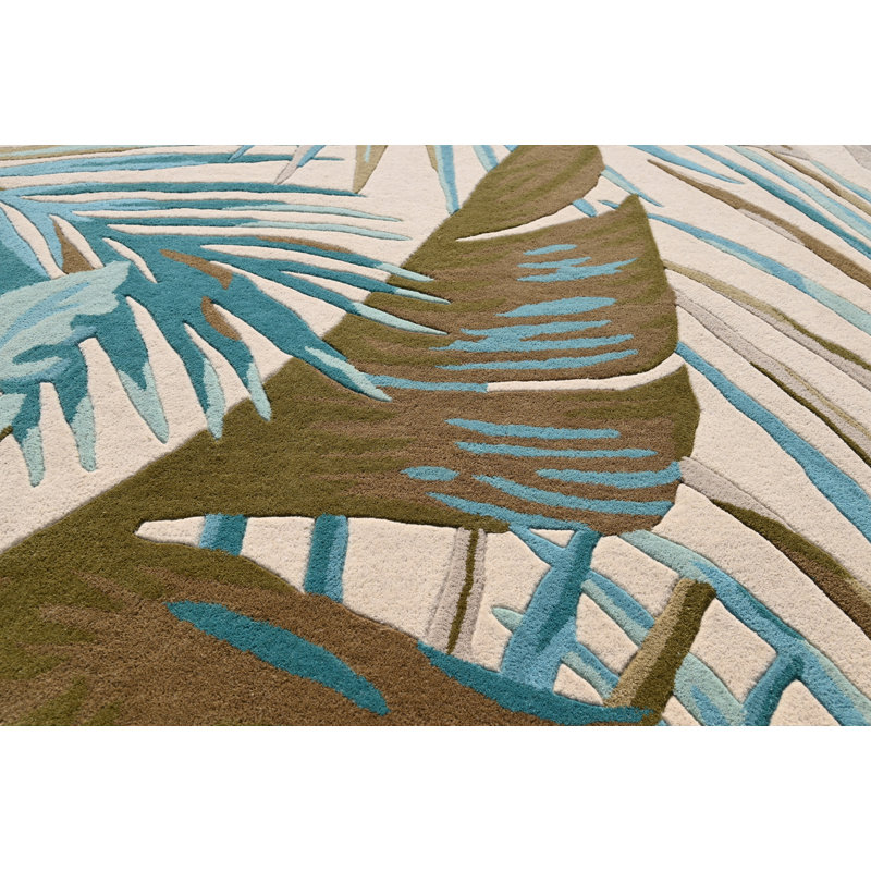 Amedeu Hand Tufted Wool Indoor Rug, Round 7'6"