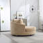 Fauteuil demi-tonneau surdimensionné avec housse-100902702