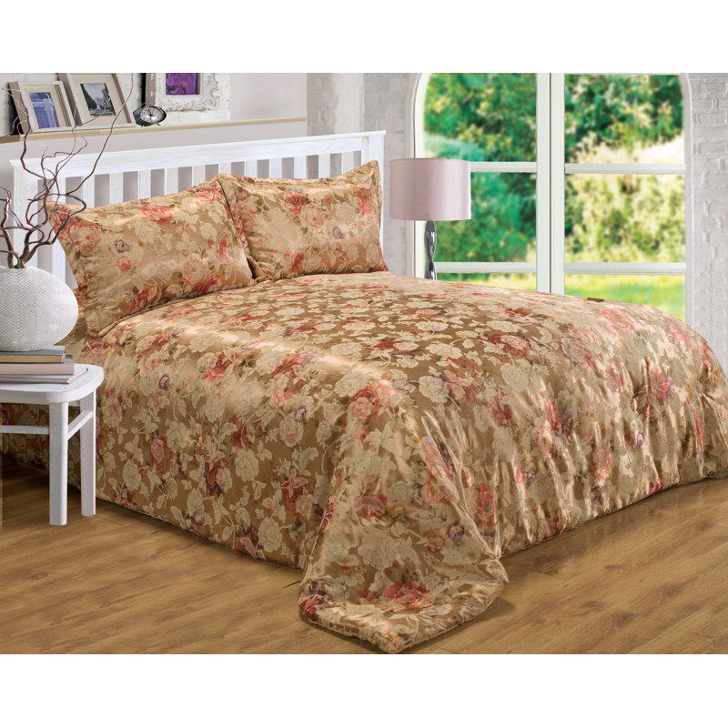 Anastasia Abbigail Bedspread, 240 x 260cm Bedspread + 2 Pillowcases