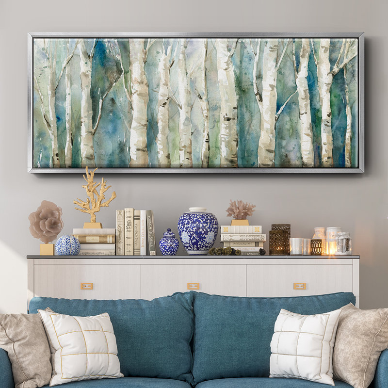 Birchwoods - Toile avec cadre, H 12 po x l 30 po
