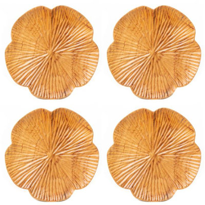 Flower Tenzara Plate Set of 4