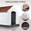 Aunyae Plastic Portable Dog House-1767548959-1767548929