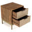 Soraya 40cm W Solid Wood Bedside Table