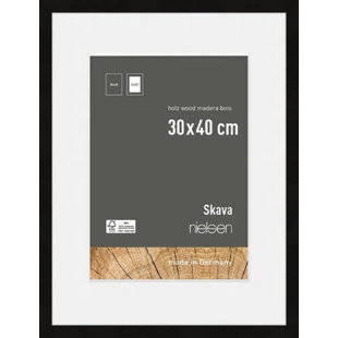 Diamond Painting Wooden Frames, Natural Wood Frames with Plexiglass Compatible with 12x16 in/30x40cm Size Diamond Paintings or Photos - Primary, Size