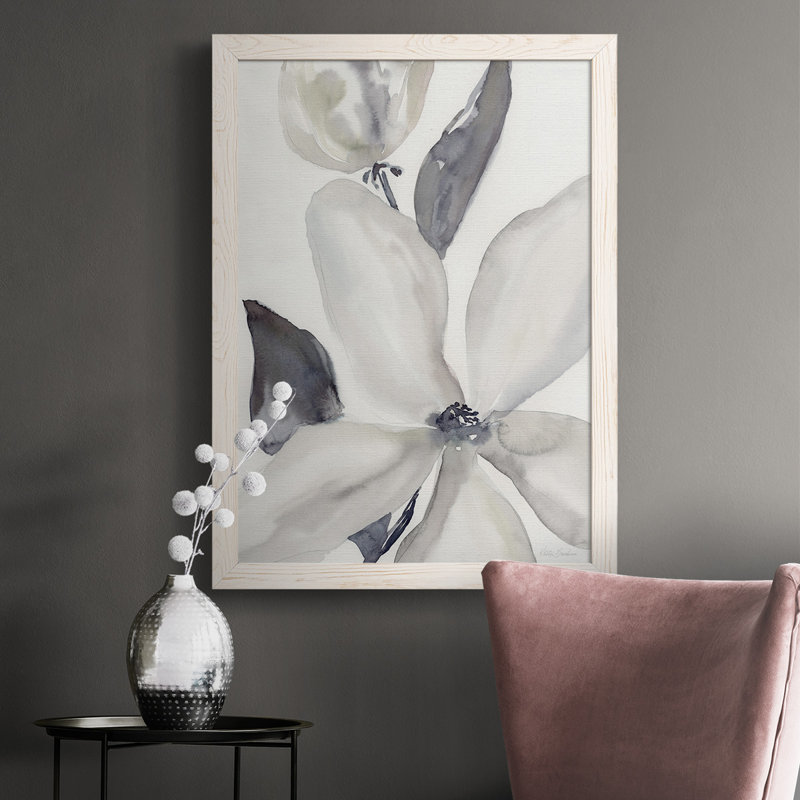 Day Break Bloom II, reproduction d'art sur toile, Blanc, H 37,5 po x l 27,5 po x P 1 po