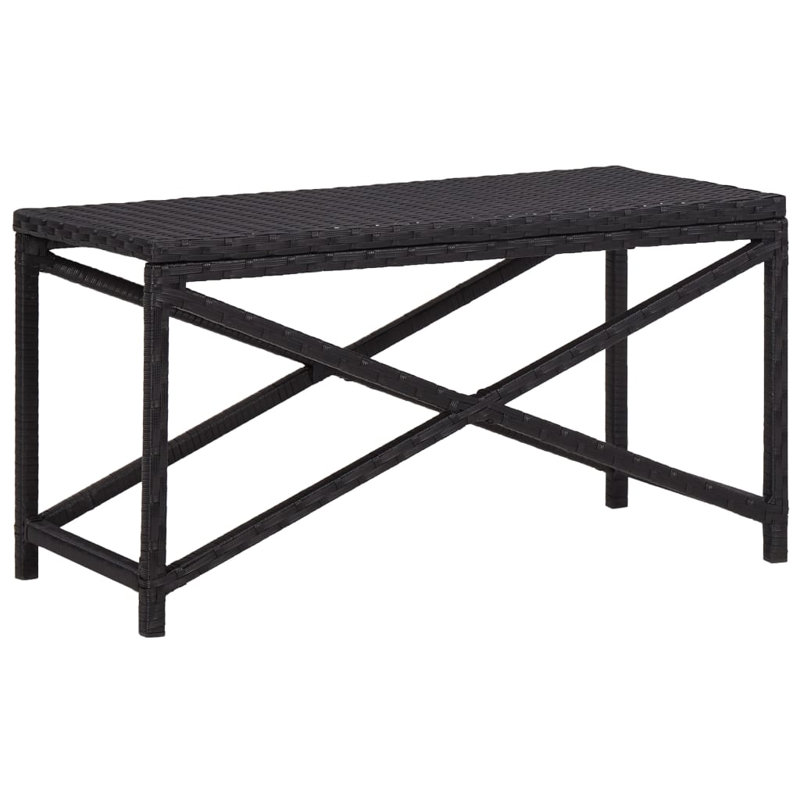 Nada Garden Bench, 43cm H x 120cm W x 40cm D, Grey