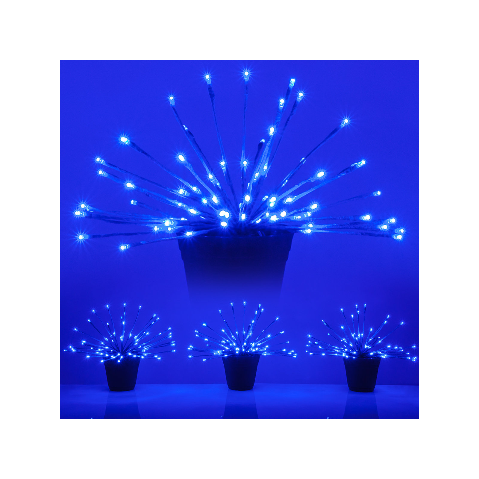 15'' LED Lighted Trees & Branches, Blue