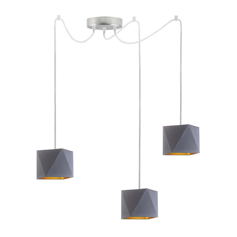 Aeralyn 3 - Light Novelty Pendant, Grey