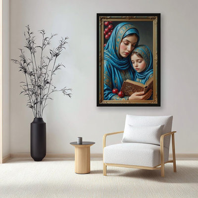 Canvas Wall Art The High Priestess Print, Wise Mother-2 Vintage Poster Print Home Decor