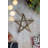 Rattan Star  Set of 6  10" x 10"  Brown/Gold