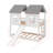 Twin Over Twin Bunk Bed With Slide