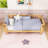 Wood Platform Bed with Rails-707953969-707953968