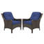 Chaises de patio en osier avec coussins (ensemble de 2)-634580502