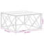 Aviva Four Leg Coffee Table-107803509-107803514