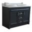 Ensemble de meuble-lavabo double 49 po