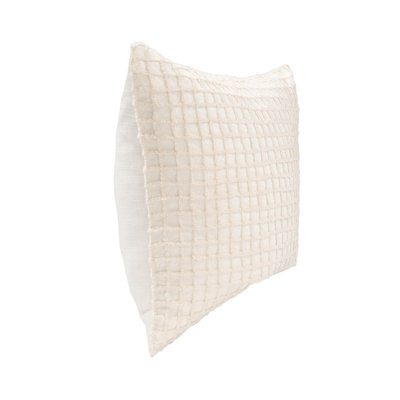 Ion  Cotton Fabric Throw Pillow