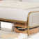 Gia Upholstered Platform Bed with Velvet Headboard