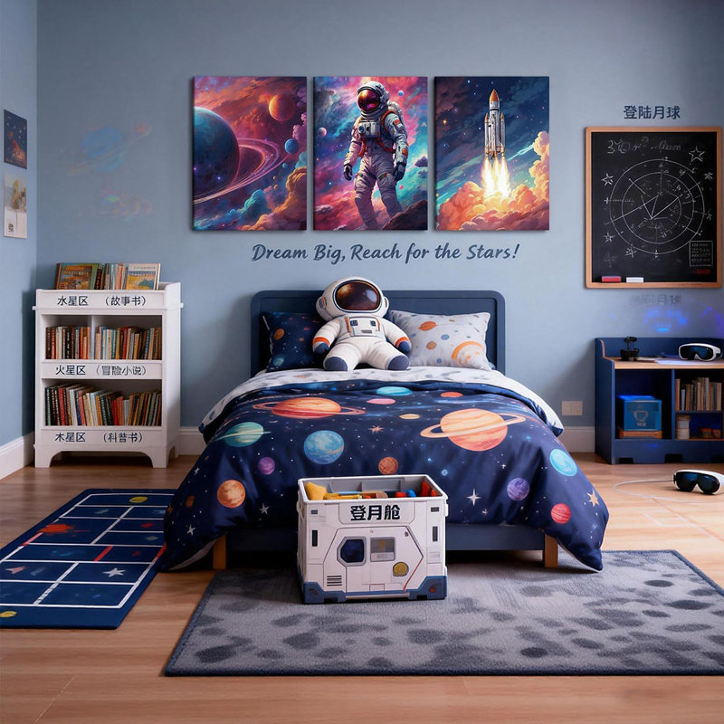 3 Piece Wrapped Canvas Print