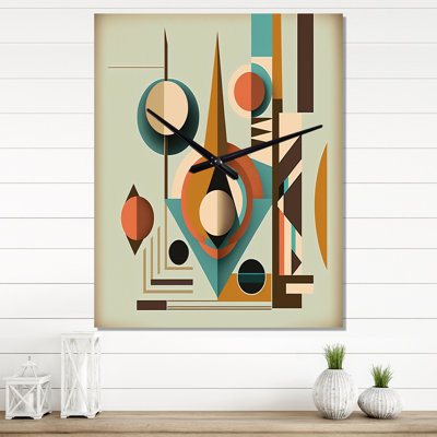 Horloge murale Mid Century Mid-Century Minimal