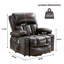 Power Electric Massage Lift Lounge Chair-2041470986
