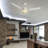 48''  3 - Blade LED Smart Standard Ceiling Fan with Remote Control and Light Kit Included.