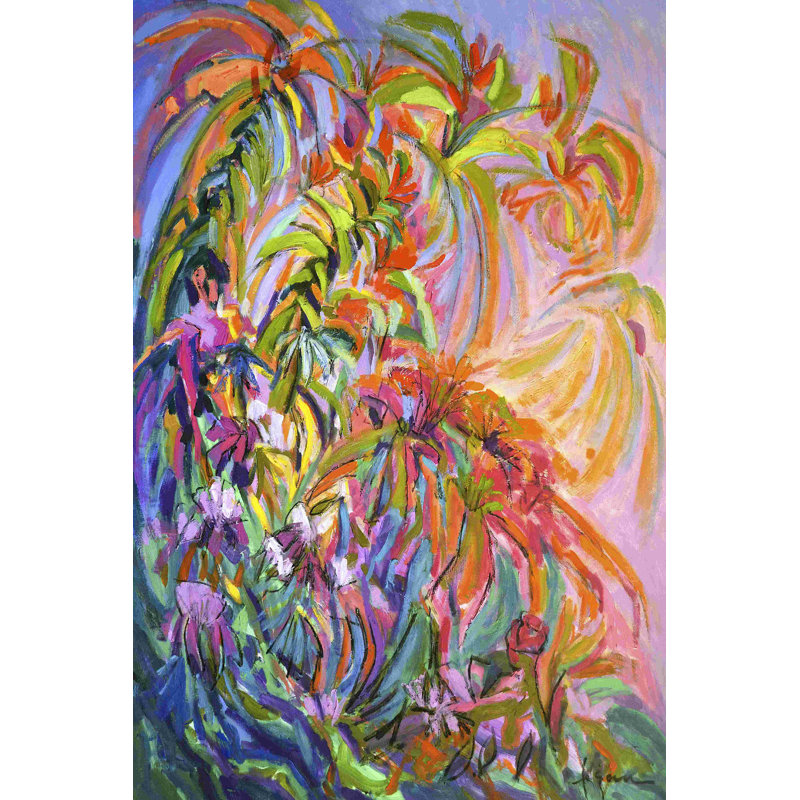 Dépliant desattendu III - Impression sur toile tendue, H 18 po x l 12 po
