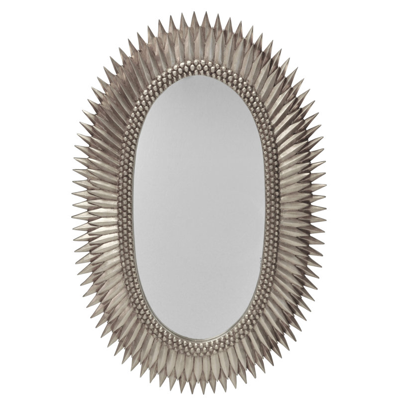 Rita Flat Wall Mirror, Silver