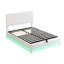 Dekker 135 X 190cm Metal Ottoman Storage Bed