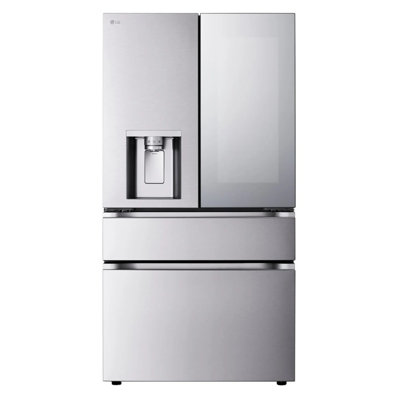 Lg 29 Cu Ft Smart 4-door French Door Refrigerator In Printproof Stainless Steel